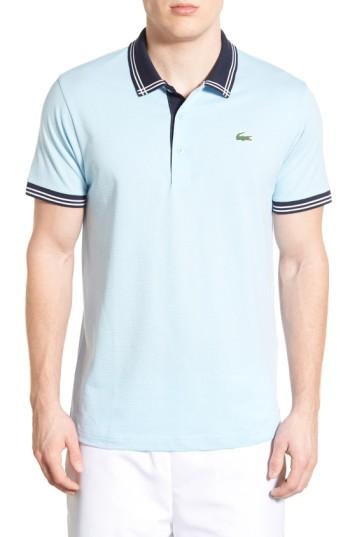 Men's Lacoste Tipped Pique Polo