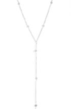 Women's Argento Vivo Mirror Station Long Y-necklace