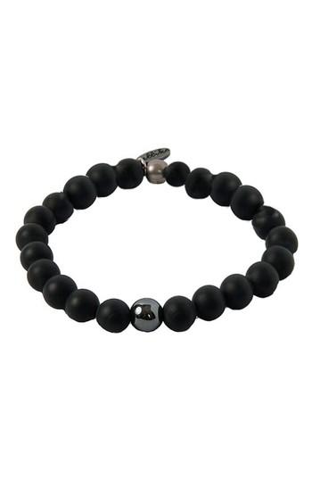 Men's Ettika Hematite Onyx Bracelet