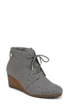 Women's Dr. Scholl's Conquer Wedge Bootie M - Grey