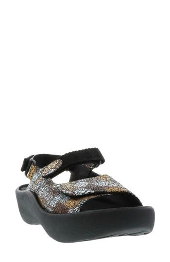 Women's Wolky Jewel Sport Sandal .5-6us / 36eu - Metallic