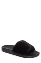 Men's Givenchy Genuine Mink Fur Slide Sandal