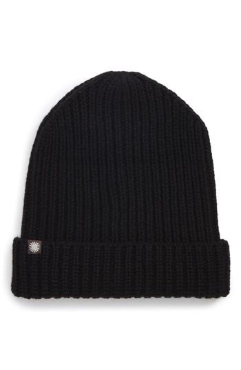 Women's Ugg Cardi Wool Blend Beanie - Black