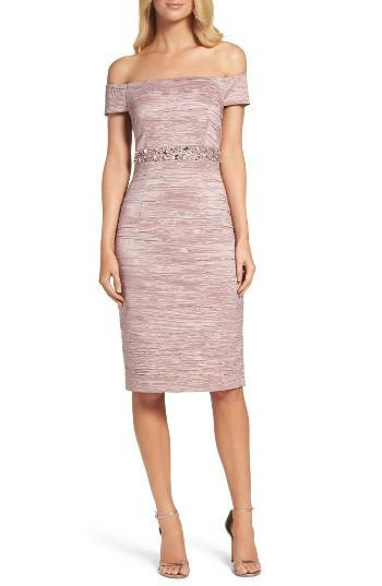 Women's Eliza J Off The Shoulder Taffeta Dress