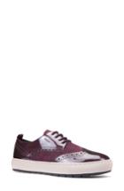 Women's Geox Breeda Oxford Sneaker Us / 36eu - Burgundy
