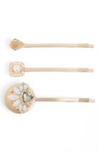Berry Set Of 3 Victorian Bobby Pins