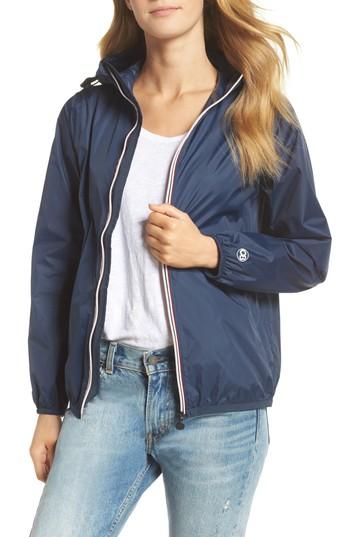 Women's O8 Lifestyle Packable Rain Jacket - Blue