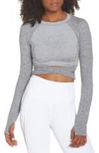 Women's Zella Infinity Ombre Crop Tee - Grey