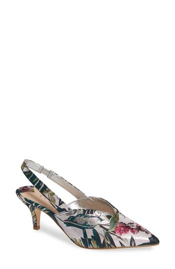 Women's Leith Slingback Pump .5 M - Metallic
