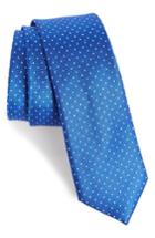 Men's The Tie Bar Mini Dots Silk Tie, Size - Blue
