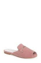Women's Jeffrey Campbell Talley Open-toe Loafer Slide .5 M - Pink