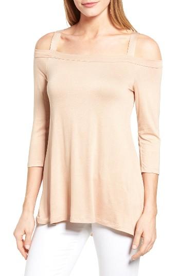 Women's Bobeau Off The Shoulder Top - Beige