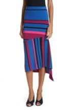 Women's Tracy Reese Dynamic Stripe Midi Skirt - Blue