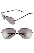 Women's Marc Jacobs 59mm Semi Rimless Sunglasses - Matte Black/ Grey