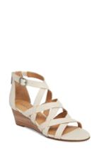 Women's Lucky Brand Jewelia Wedge Sandal M - Beige