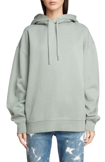 Women's Acne Studios Yala Face Hoodie - Green