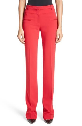 Women's Altuzarra Jane Bootleg Pants Us / 36 Fr - Red