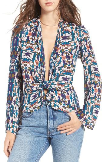 Women's Stone Cold Fox Medici Silk Blouse