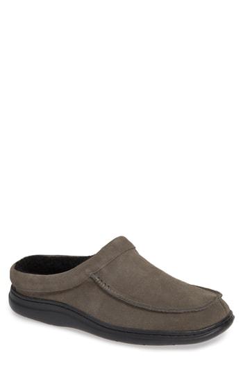 Men's L.b. Evans 'edmonton' Slipper M - Grey