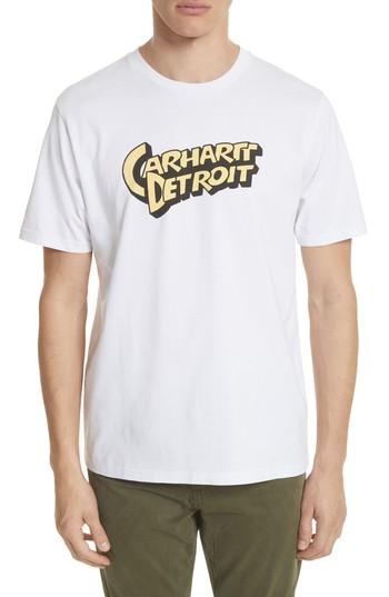 Men's Carhartt Work In Progress Doctor Detroit T-shirt - White