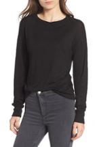 Women's Project Social T Vice Linen Top - Black