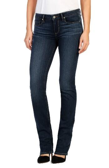 Women's Paige Transcend - Skyline Straight Leg Jeans
