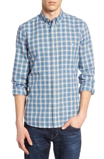 Men's French Connection Slim Fit Tartan Sport Shirt