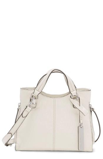 Vince Camuto Small Riley Leather Tote - Grey