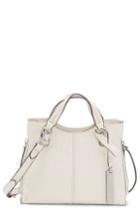 Vince Camuto Small Riley Leather Tote - Grey