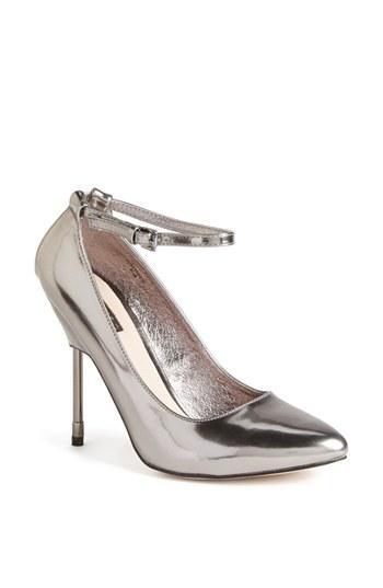 Topshop 'giddy' Pump Silver
