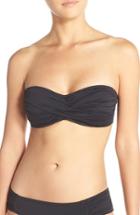 Women's La Blanca 'island Goddess' Soft Cup Bikini Top - Black