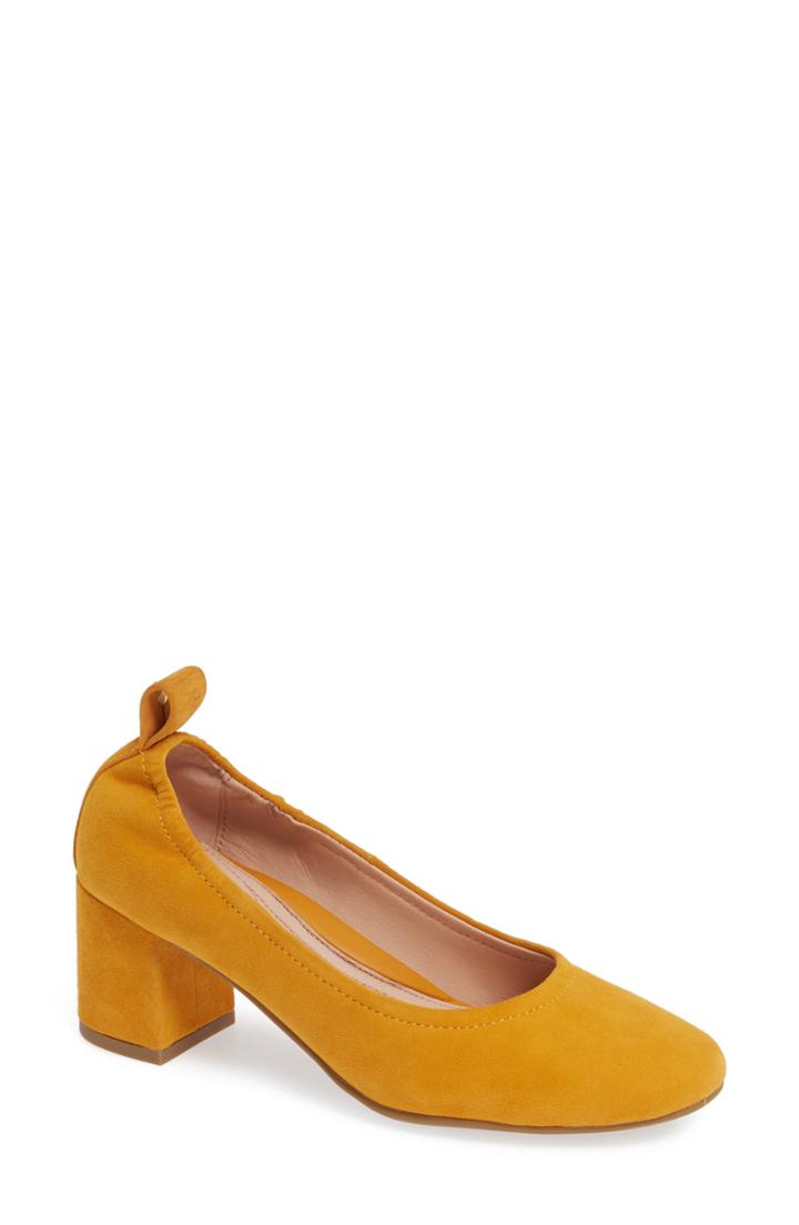 Women's Taryn Rose Savannah Pump M - Yellow