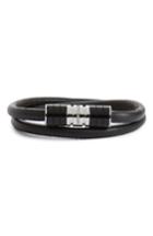 Men's Montblanc Leather Bracelet
