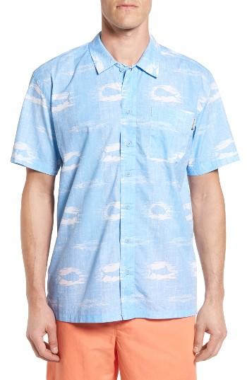 Men's Columbia Pfg Trollers Best Print Shirt - Blue