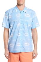 Men's Columbia Pfg Trollers Best Print Shirt - Blue
