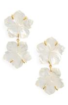 Women's Lizzie Fortunato Paperwhite Drop Earrings