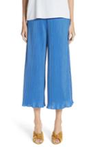Women's Simon Miller Weir Pleated Crop Pants - Blue