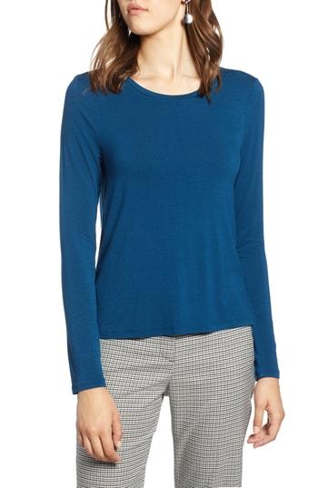 Women's Halogen Back Vent Tee - Black
