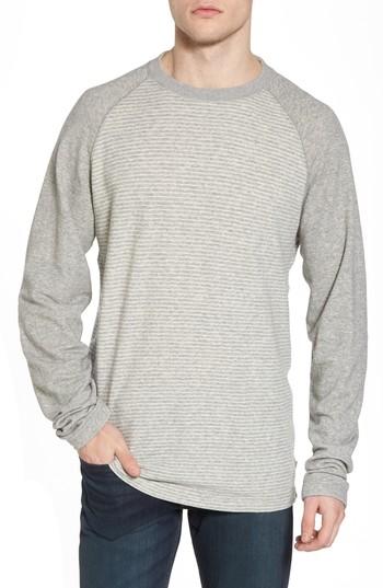 Men's Nifty Genius Jackie Stripe Raglan Pullover - Beige