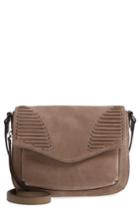 Vince Camuto Rue Leather Crossbody Bag - Brown