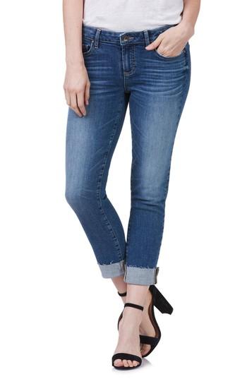 Women's Paige Transcend Vintage - Skyline Crop Skinny Jeans