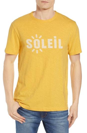 Men's French Connection Soleil T-shirt - Yellow