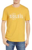 Men's French Connection Soleil T-shirt - Yellow
