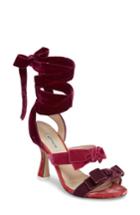 Women's Attico Diletta Ankle Wrap Sandal Us / 35eu - Purple