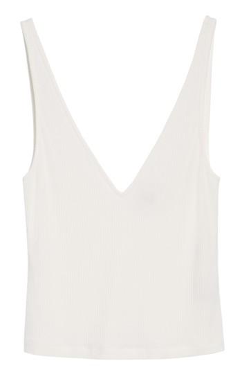 Women's Arrive Cropped Tank Top - White