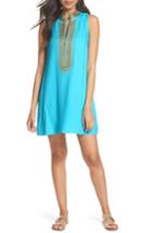 Women's Lilly Pulitzer Jane Embroidered Shift Dress - Blue