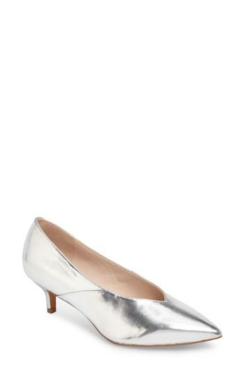 Women's Topshop Jukebox Kitten Heel .5us / 37eu - Metallic