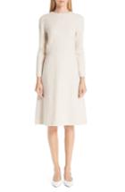 Women's Mansur Gavriel Double-face Cashmere Shift Dress Us / 36 It - Beige