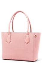 Dagne Dover Signature Classic Coated Canvas Tote - Pink