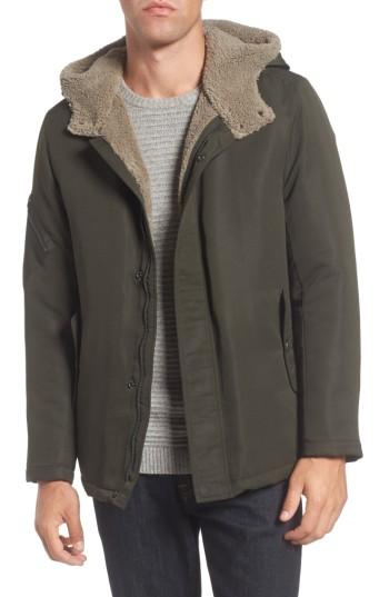 Men's Reaction Kenneth Cole Hooded Jacket - Green